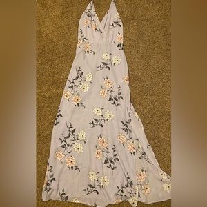 Lush Floral Maxi Dress